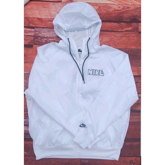 Nike Windrunner Jacket White Mens Size Medium  DX0694 100 NWT - Picture 1 of 2